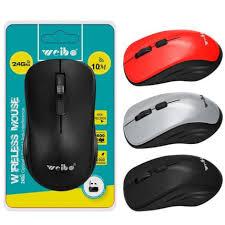 MOUSE ÓPTICO WIRELESS S/FIO 2.4GHZ WEIBO-RF-2819B 3200-DPI