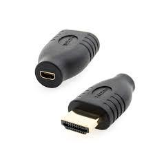 ADAPTADOR HDMI MACHO X MICRO HDMI FEMEA