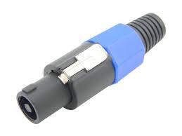 PLUG SPEAKON MACHO 4 VIAS