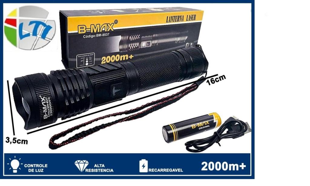 LANTERNA LED RECARREGÁVEL