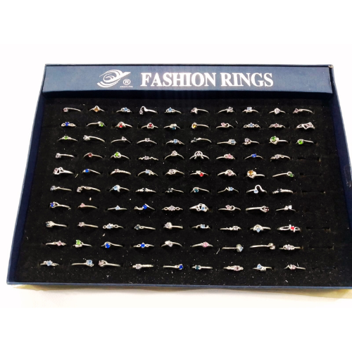 BIJUTERIA ANEL FASHION RINGS 228 C/PEDRAS