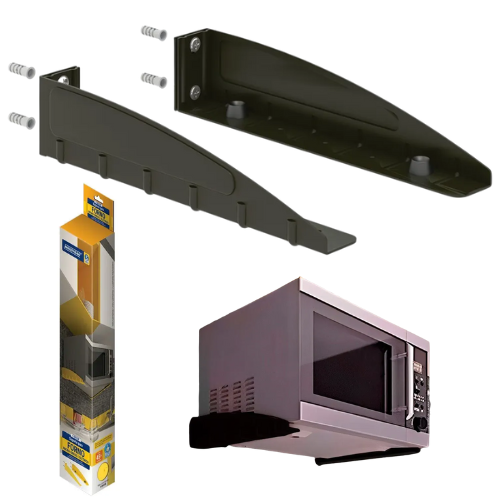 ESTRUTURA FIXA 4 PES SUPORTE U EP F-DECOR-BR MICRO-ONDAS