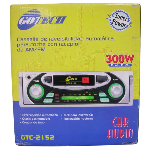 TOCA FITA P/CARRO GOTECH GTC-2151/2152