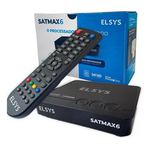 RECEPTOR DE TV VIA SATELITE ELSYS SATHD SATMAX 6 - ETRS72