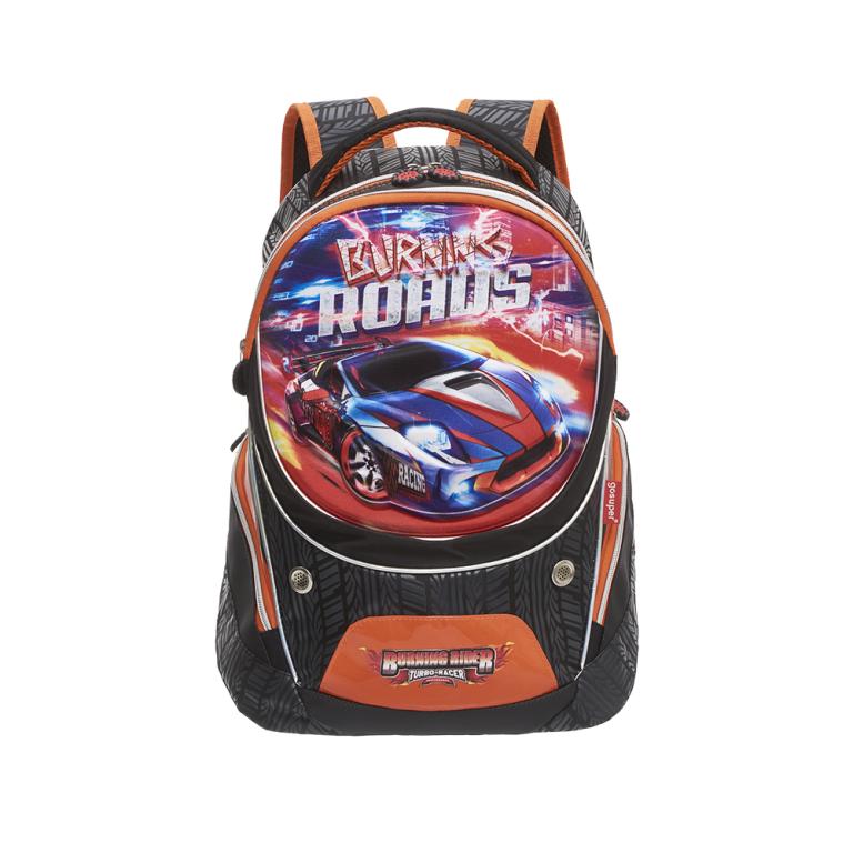 MOCHILA BURNING RIDER CBUR0801118 LARANJA 16 3D