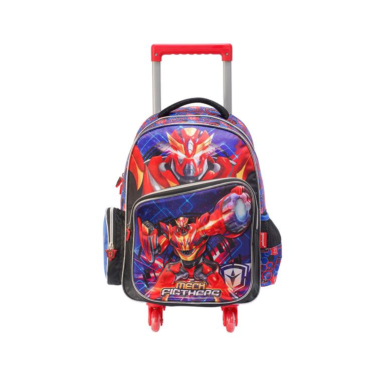 MOCHILA C/RODAS MECH FIGHTERS DMEF0805001 VERMELHO 1