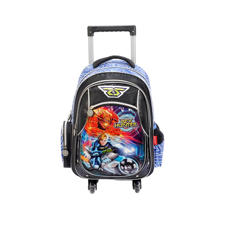 MOCHILA C/RODAS REX HUNTER DREH0806222 INFANTIL AZUL ROYAL 16