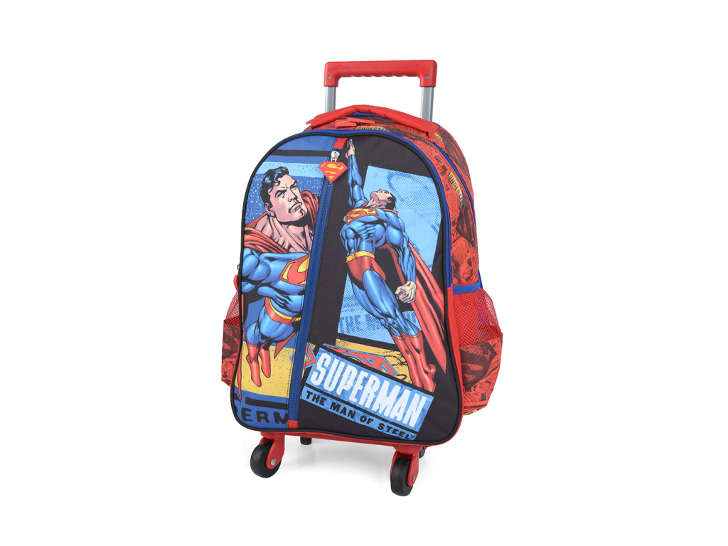 MOCHILA C/RODAS SUPERMAN IC32222SM
