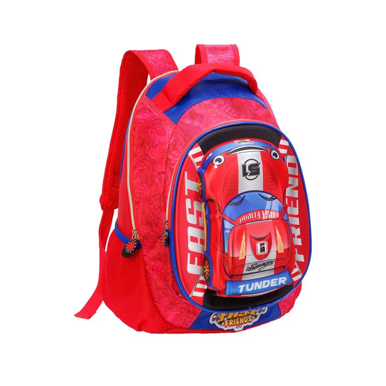MOCHILA FAST FRIENDS CFAF0802801 INFANTIL VERMELHO 1