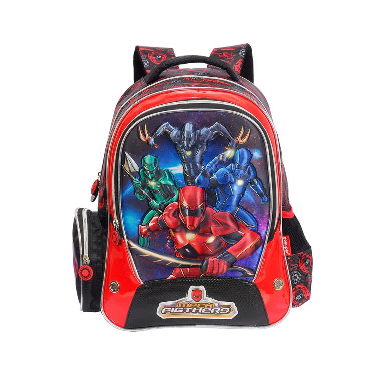 MOCHILA MECH FIGHTERS CMEF0805101 VERMELHO 1