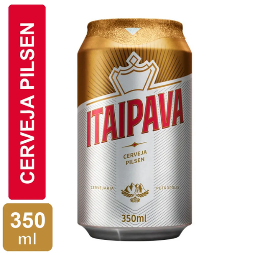 CERVEJA ITAIPAVA LATA CXA 1 X 12 350ML