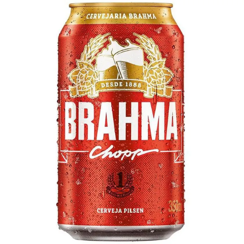 CERVEJA BRAHMA CHOPP LATA 350ML PCT COM 12 LATAS
