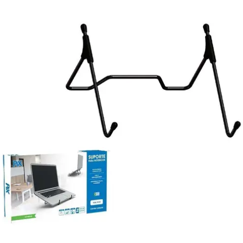 SUPORTE NOTEBOOK UNIVERSAL ERGONOMICO - PRETO - PX-12 PIX