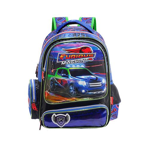 MOCHILA FURIOUS MACHINE CBUR0801722 INFANTIL AZUL ROYAL