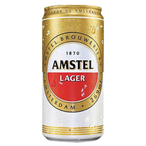 CERVEJA AMSTEL LATA 269ML