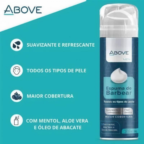 ESPUMA BARB. ABOVE 200ML