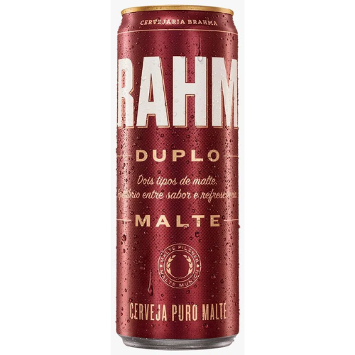 CERVEJA BRAHMA DUPLO MALTE LATA 350ML