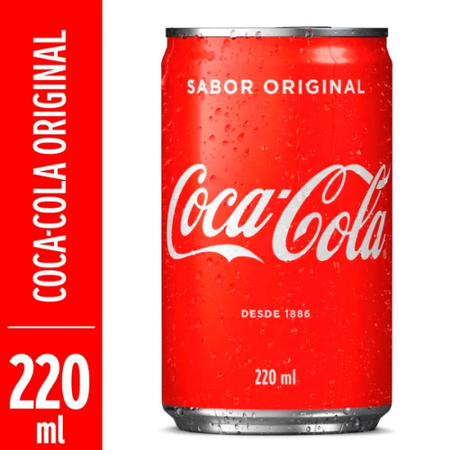 REF. COCA-COLA LATA SLEEK 220ML