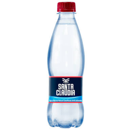 ÁGUA M. SANTA CLÁUDIA C/GÁS PET 500ML
