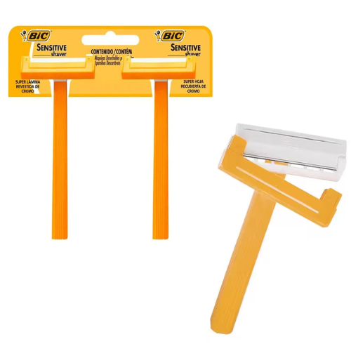 AP. BARB. BIC SENSITIVE SHAVER 2UND