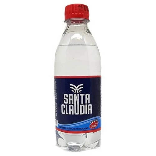 ÁGUA M. SANTA CLÁUDIA C/ GÁS PET 350ML