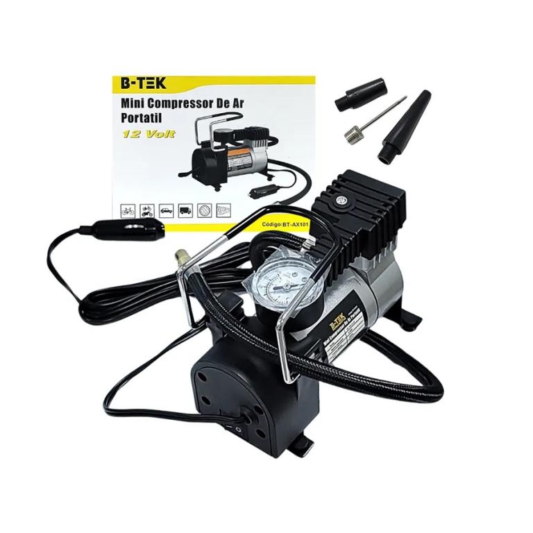 COMPRESSOR DE AR ELETRICO PORTATIL  35W 12V
