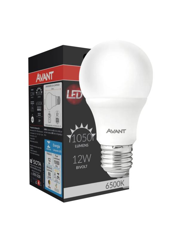 LAMPADA LED BULBO 12W 6500K