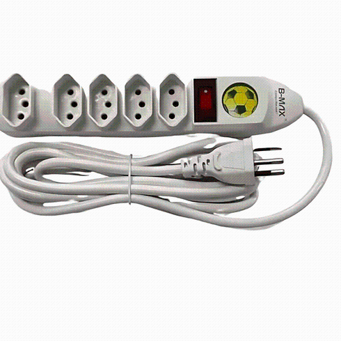 FILTRO DE LINHA  2M 5 TOMADAS