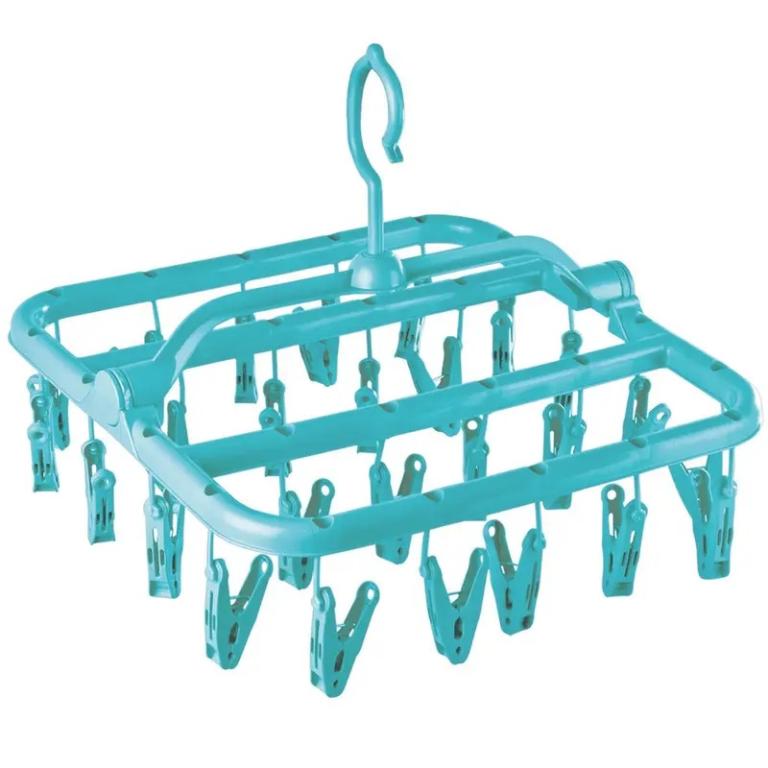 VARAL DE PLASTICO PARA ROUPAS 40 PCS, 54*65*43CM