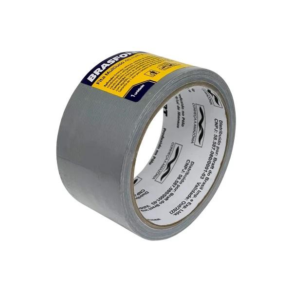 FITA MULTIUSO 48 MM X 10M  CINZA