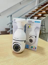 CAMERA DE SEGURANCA  BULBO PANORAMICA