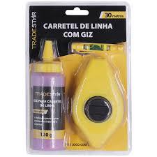 CARRETEL DE LINHA COM GIZ 30M