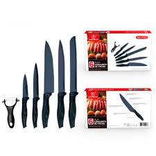 JOGO DE FACAS  C/6PÇS