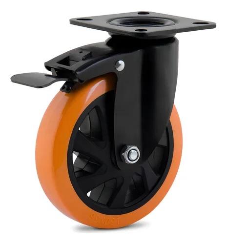 RODIZIO GIRATORIO C/FREIO 4.0 REFORÇADO 170KG