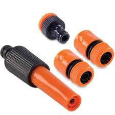 CONJUNTO PARA IRRIGACAO - ENGATE RAPIDO COM 4 PECAS