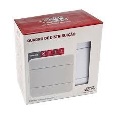 QUADRO DISTRIBUICAO 8 DISJUNTORES DIN BR- EMBUTIR