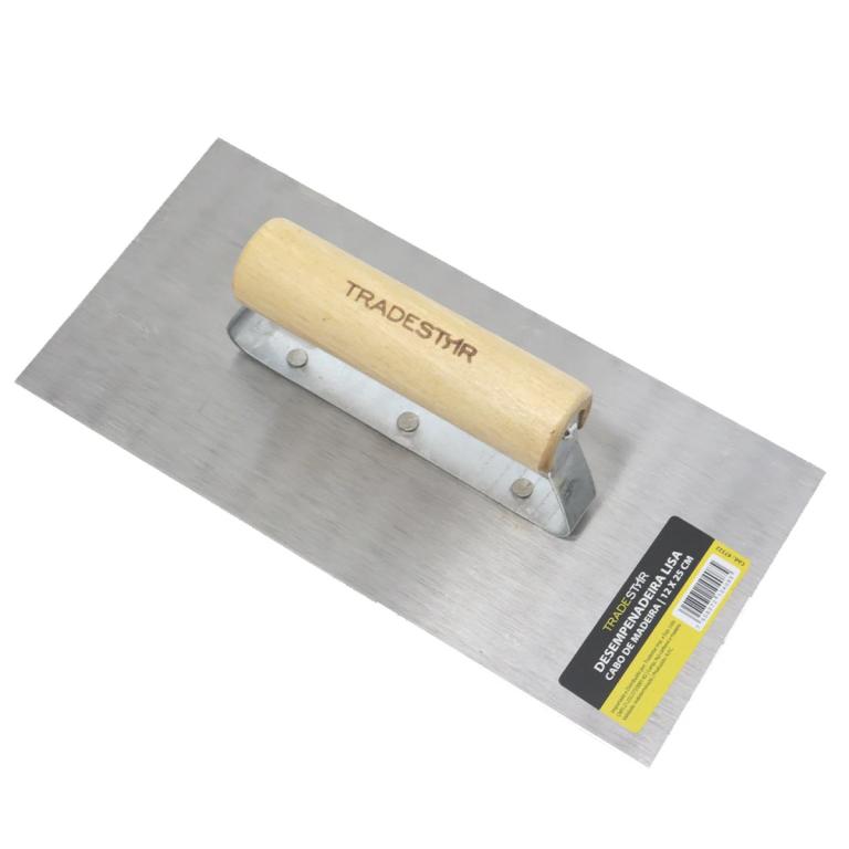 DESEMPENADEIRA LISA CABO MADEIRA 12X25CM