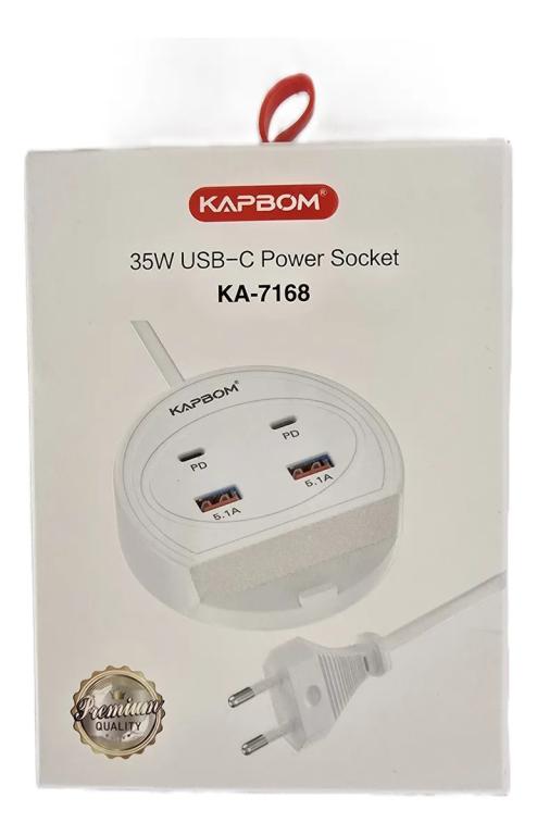 HUB USB-C CSUPORTE P/CELULAR 2USB - 2TYPI-C