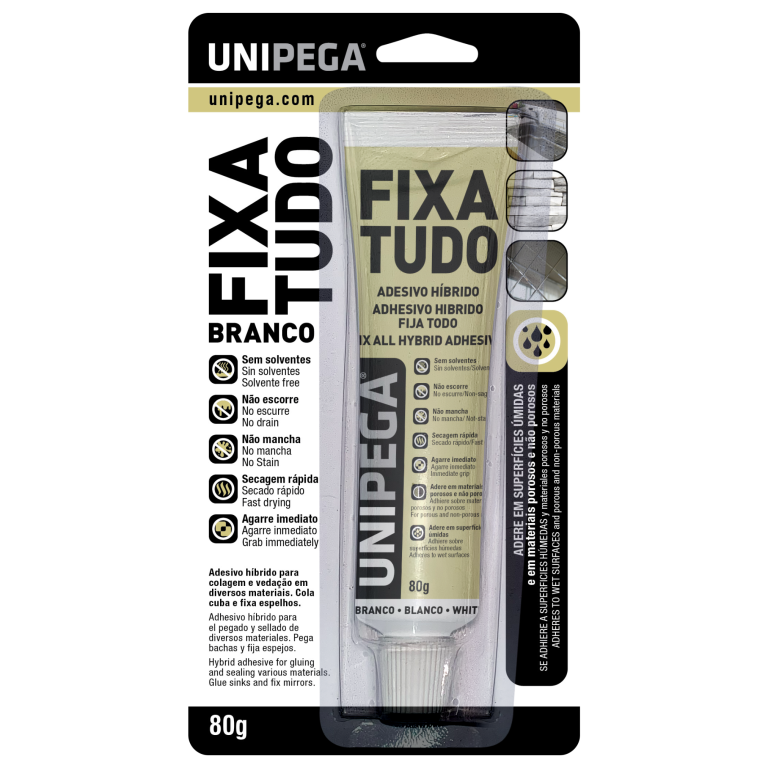 FIXA TUDO BRANCO BISNAGA 50ML/80G