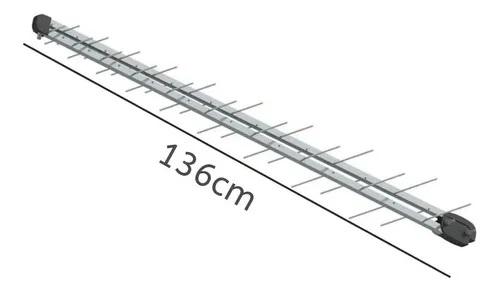 ANTENA UHF SUPER LOG 16 DBI/38 ELEM - CONECTOR DIANT