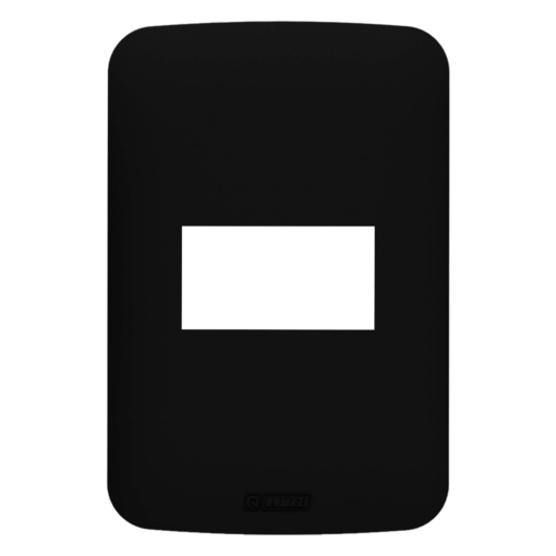 PLACA 1 MODULO C/SUPORTE CANOA BLACK