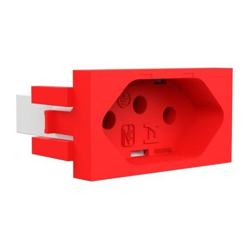 MODULO TOMADA 20A VERMELHO