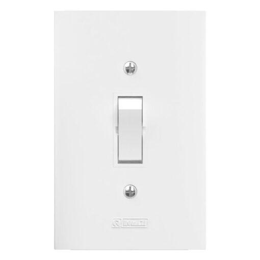 INTERRUPTOR TECLA SIMPLES 10A 4X2 BRANCO DUNAS