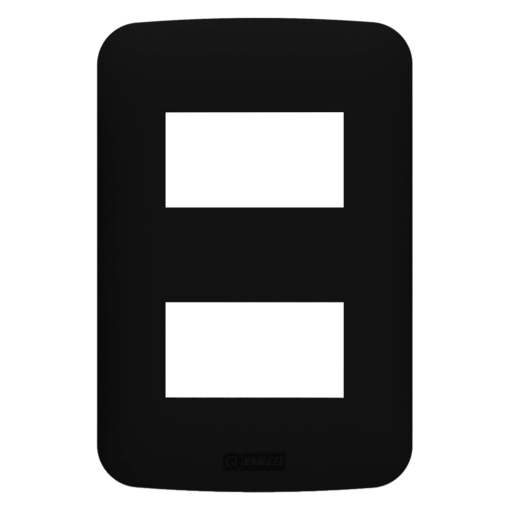 PLACA 2 MODULO C/SUPORTE CANOA BLACK