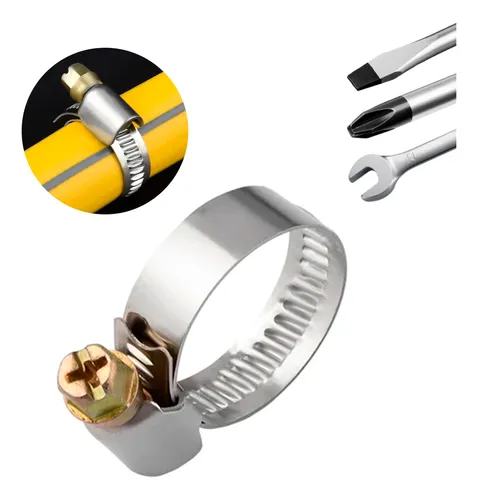ABRACADEIRA ALEMA INOX 5PCS 13-19MM SQ-3936