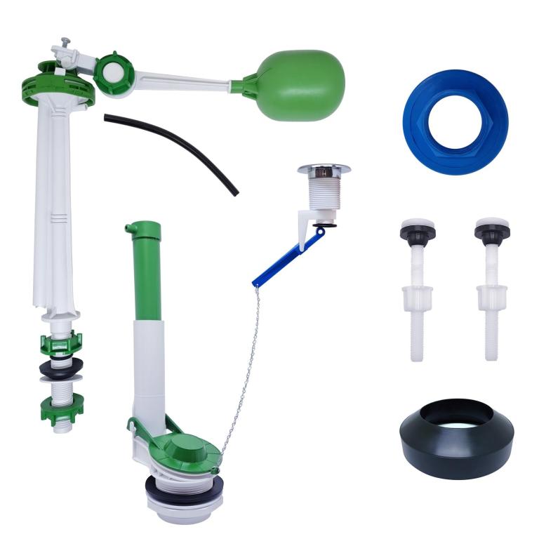 ACIONAMENTO CAIXA ACOPLADA CROMADO GLOBALPLA