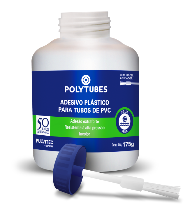 ADESIVO PLASTICO 175G C/PINCEL PULVITEC AA01