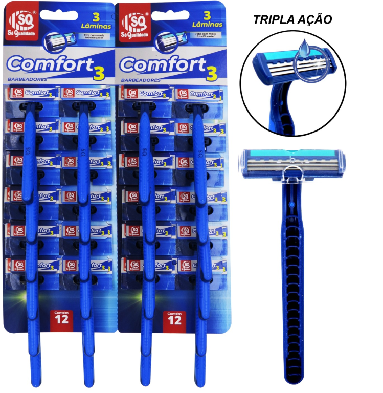 APARELHO DE BARBEAR 3 LAMINAS 24UN SQ-4105