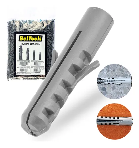 BUCHA PARA PARAFUSO 6 C/10 PCS BELTOOLS