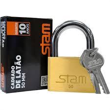 CADEADO 50MM LATAO MACICO STAM 0316 *